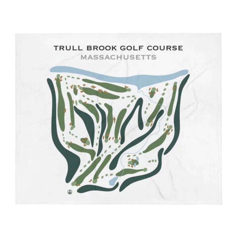 Trull Brook Golf Course, Massachusetts - Printed Golf Courses