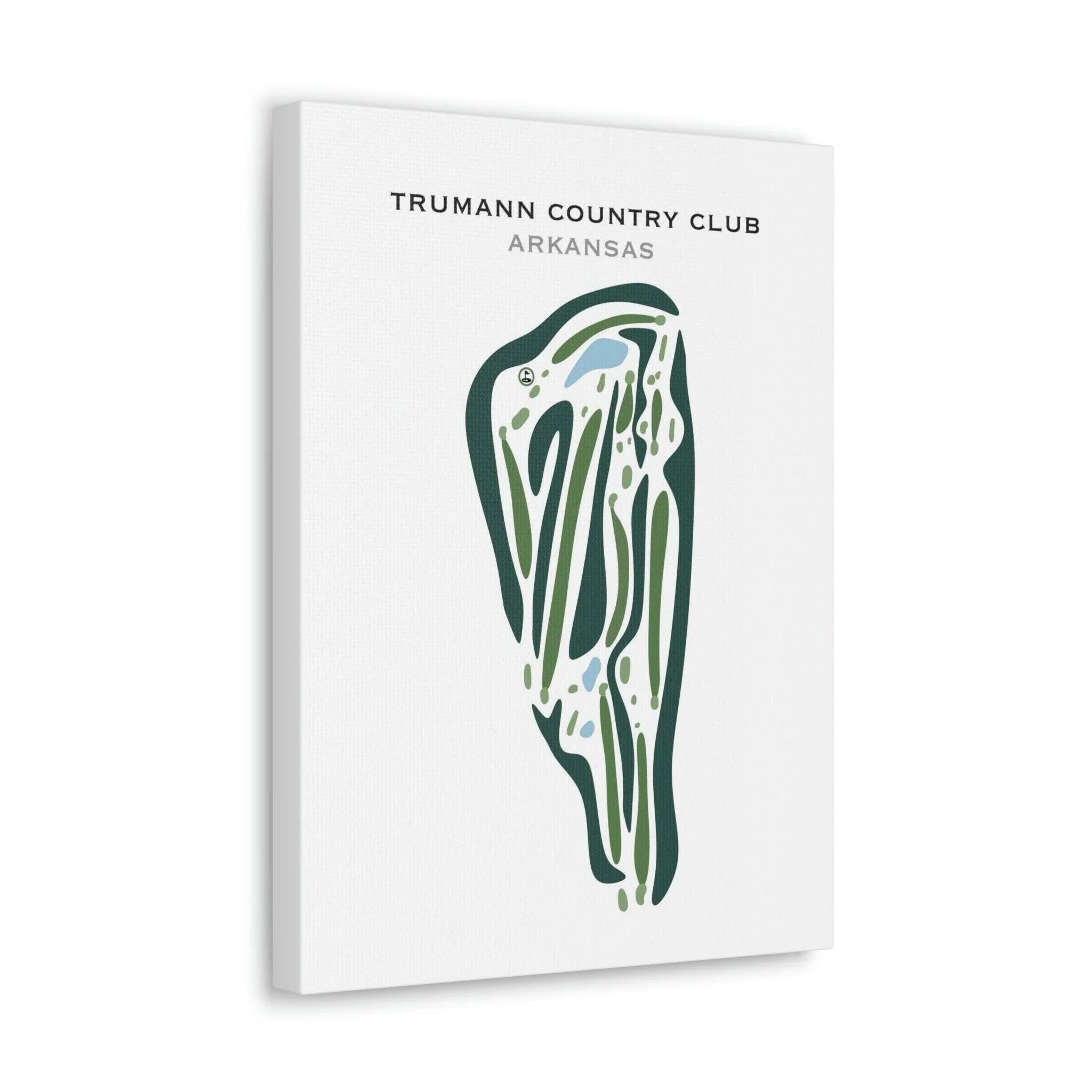 Trumann Country Club, Arkansas - Printed Golf Courses