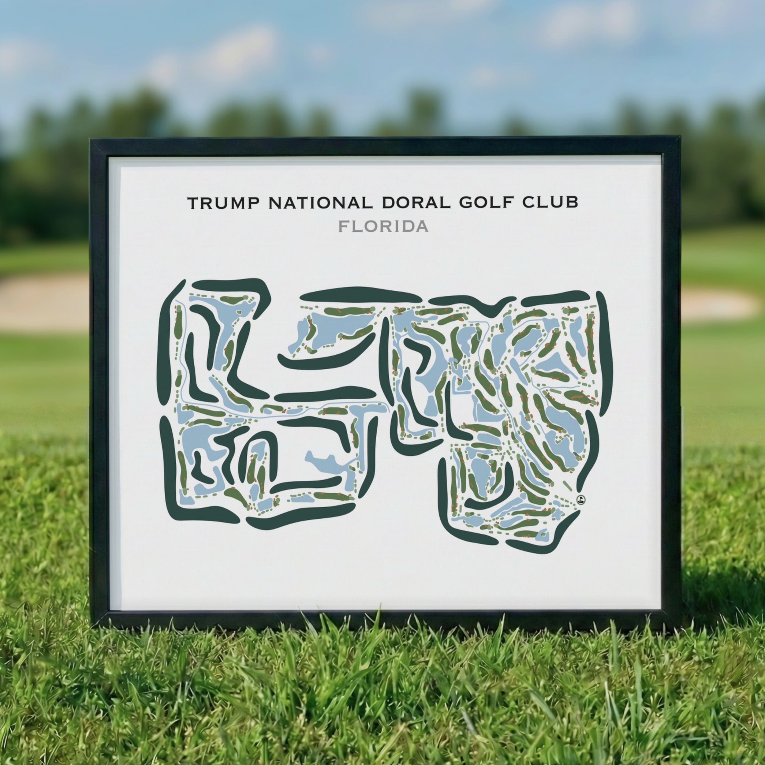 Trump National Doral, Florida - Printed Golf Courses