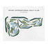 Trump International Golf Club, Florida - Printed Golf Course