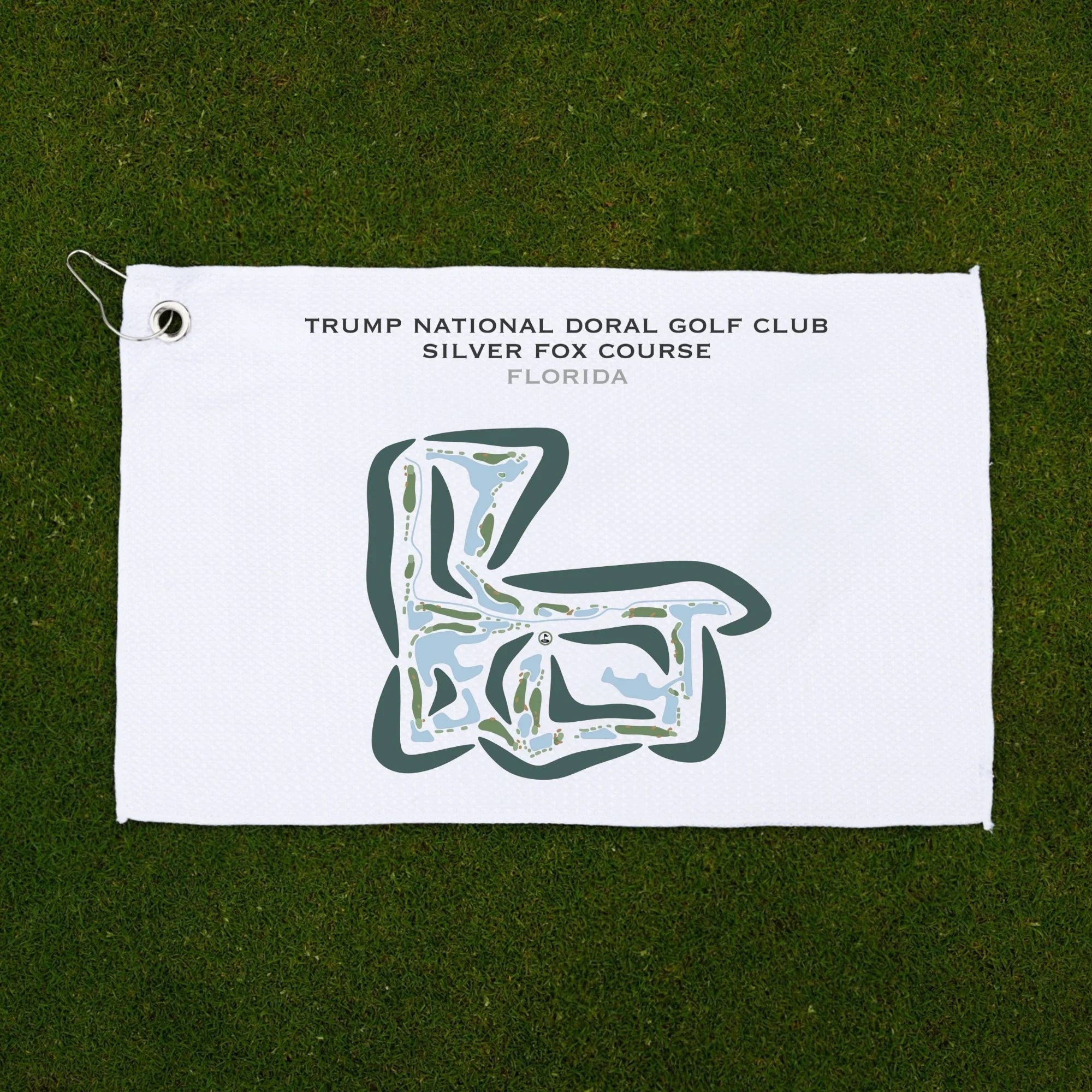 Trump National Doral Golf Club, Silver Fox Course, Florida - Printed Golf Courses
