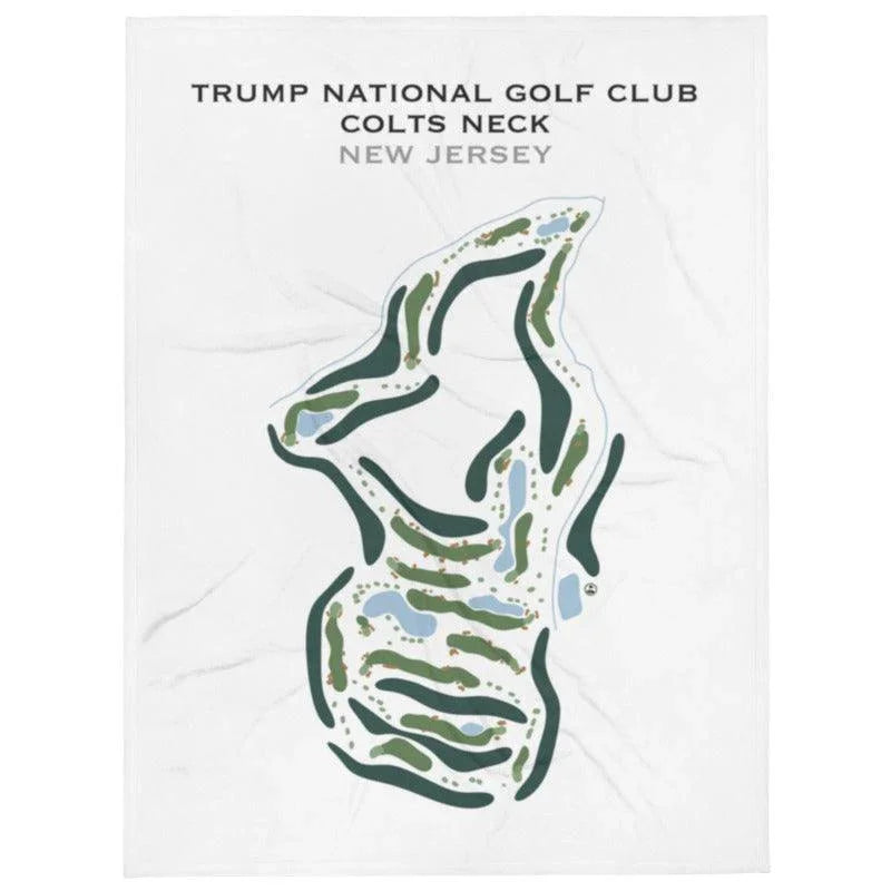 Trump National Golf Club Colts Neck, New Jersey - Printed Golf Course