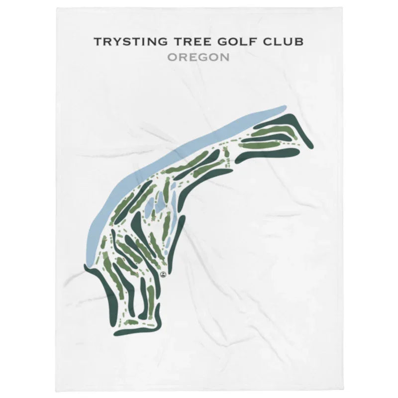 Trysting Tree Golf Club, Oregon - Printed Golf Course