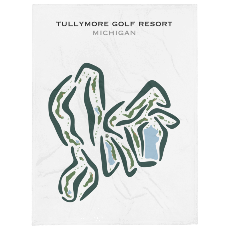 Tullymore Golf Resort, Michigan - Printed Golf Courses