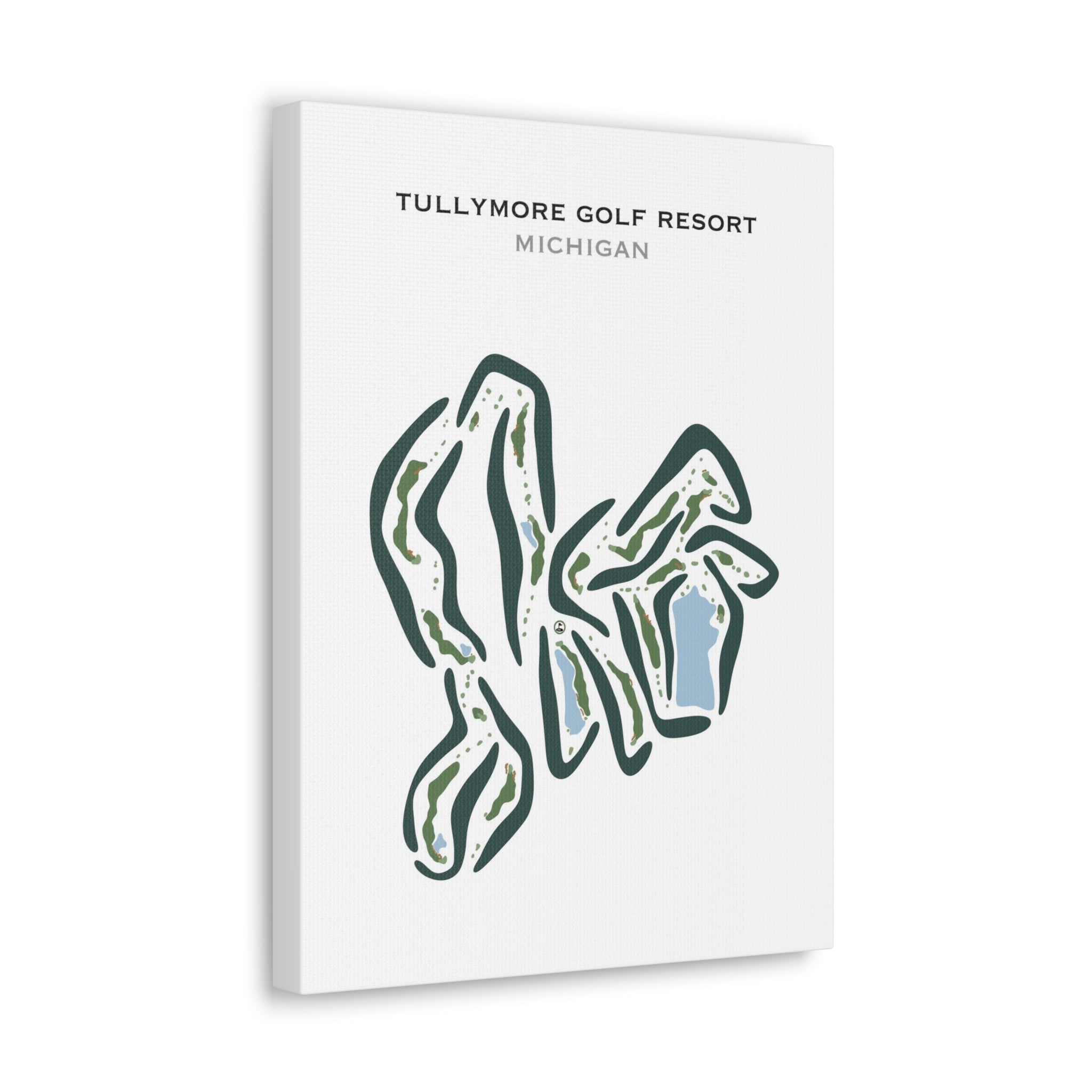 Tullymore Golf Resort, Michigan - Printed Golf Courses