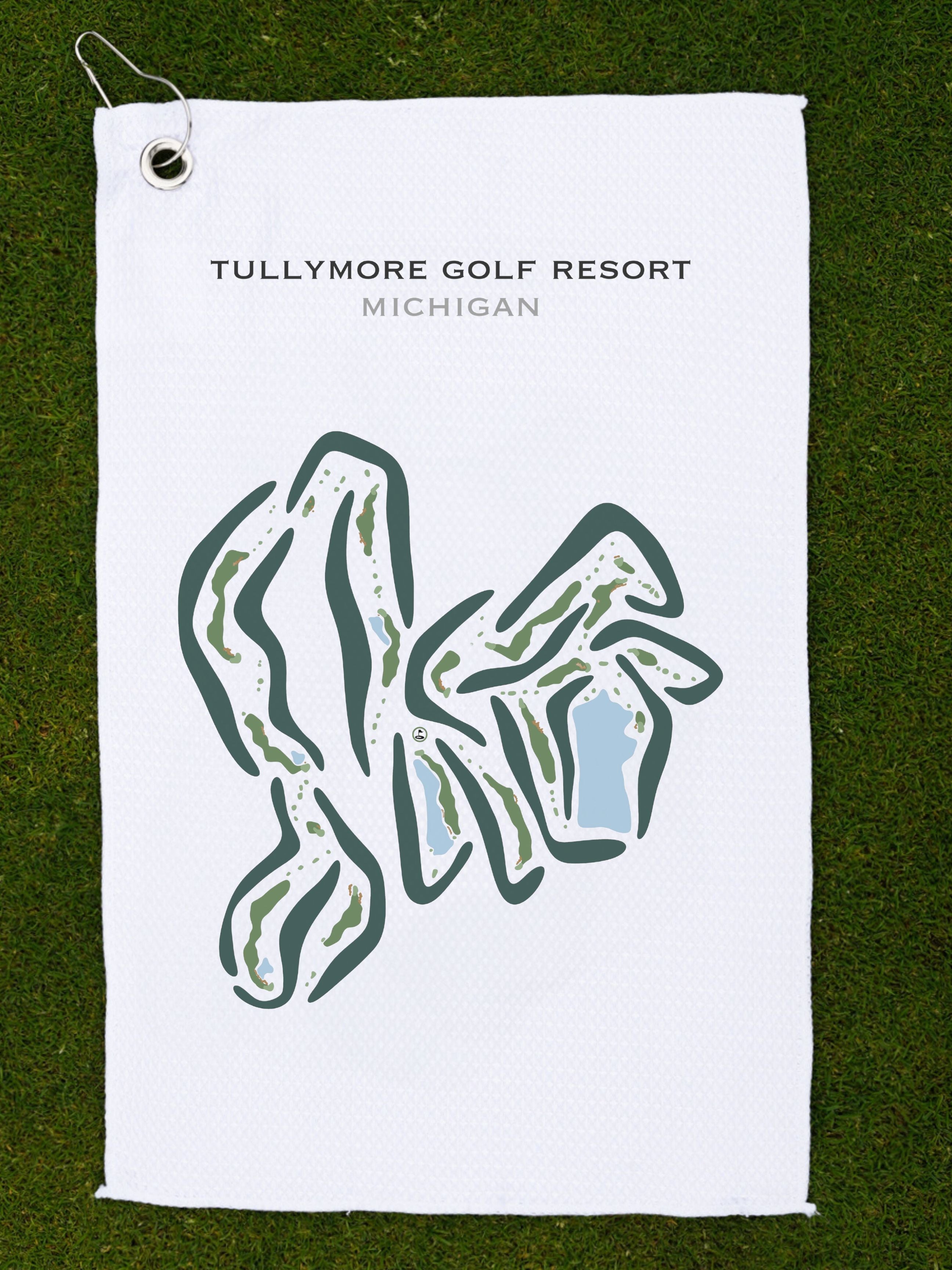 Tullymore Golf Resort, Michigan - Printed Golf Courses