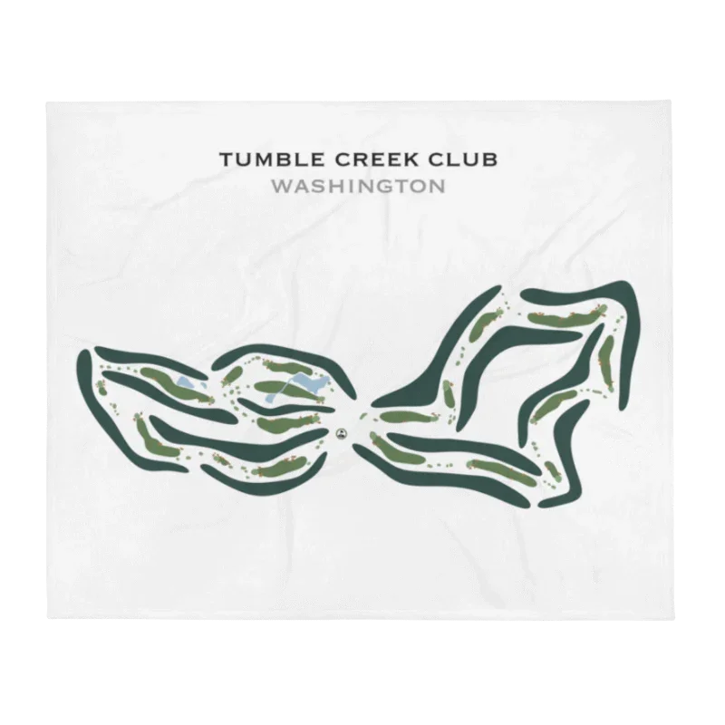 Tumble Creek Club, Washington - Printed Golf Course