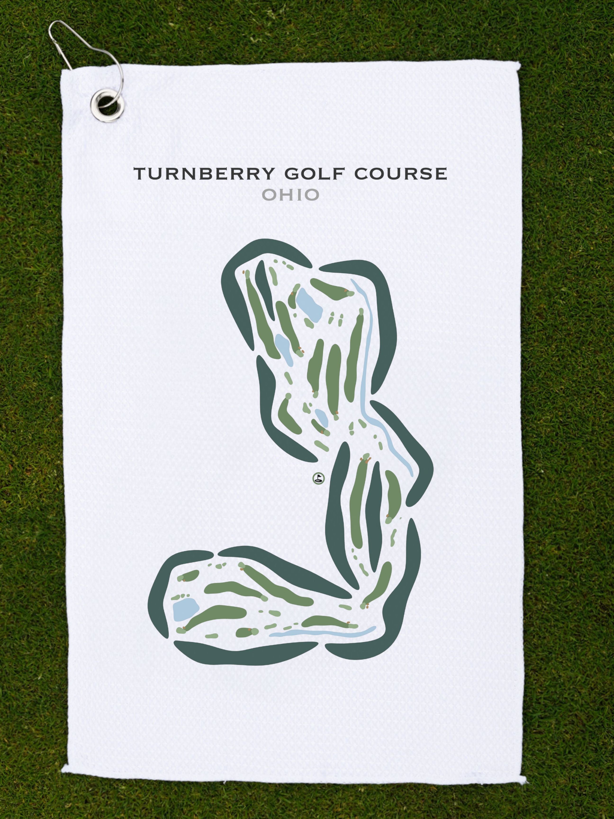 Turnberry Golf Course, Ohio - Printed Golf Courses