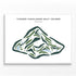 Turner Highlands Golf Course, Maine - Printed Golf Courses