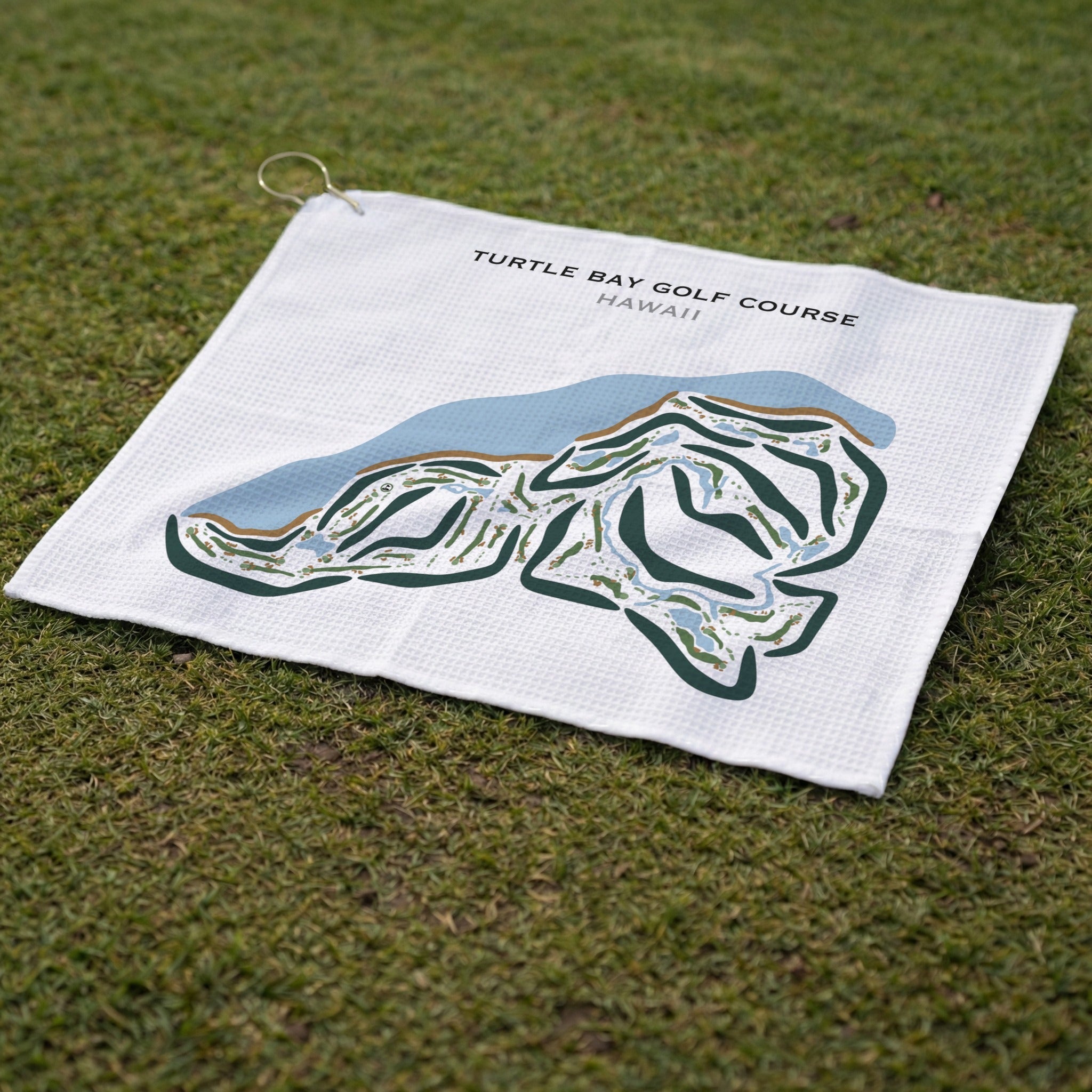 Turtle Bay Resort and Golf Club, Oahu, Hawaii - Printed Golf Courses