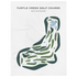 Turtle Creek Golf Course, Michigan - Printed Golf Courses