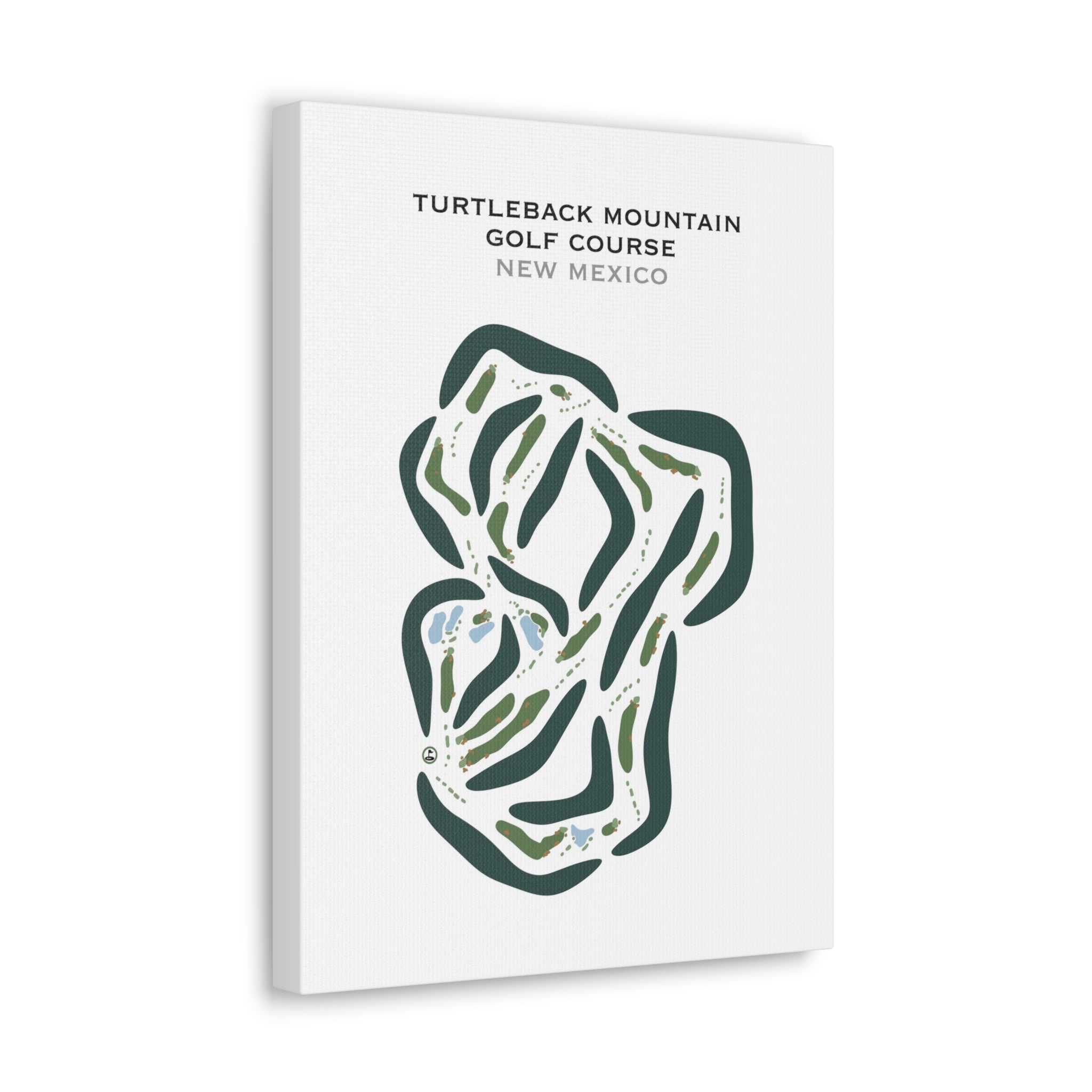 Turtleback Mountain Golf Course, New Mexico - Printed Golf Courses