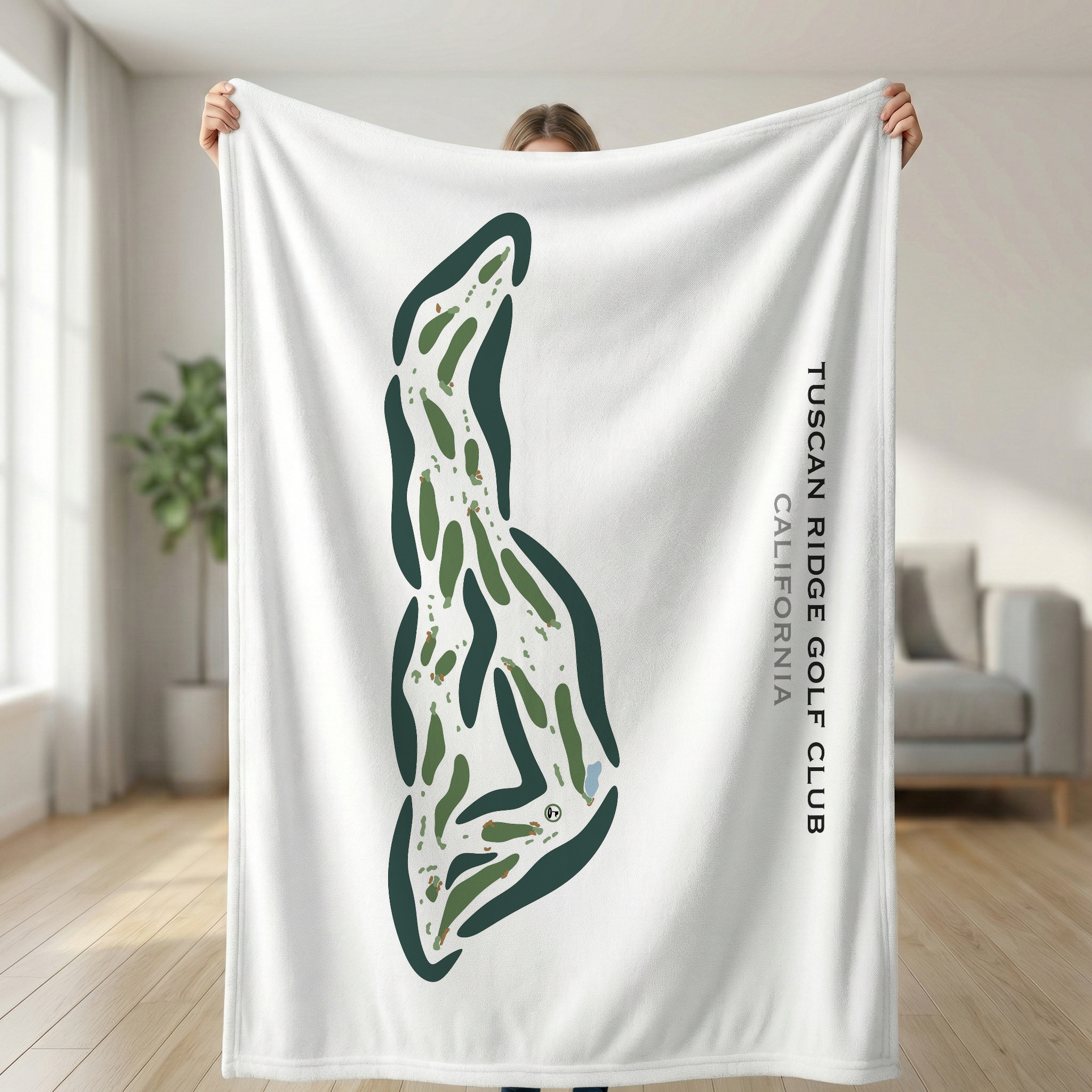 Tuscan Ridge Golf Club, California - Printed Golf Courses