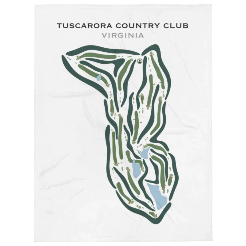 Tuscarora Country Club, Virginia - Printed Golf Courses