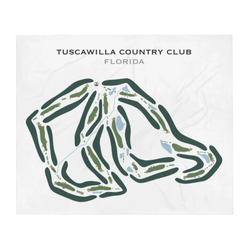 Tuscawilla Country Club, Florida - Printed Golf Courses