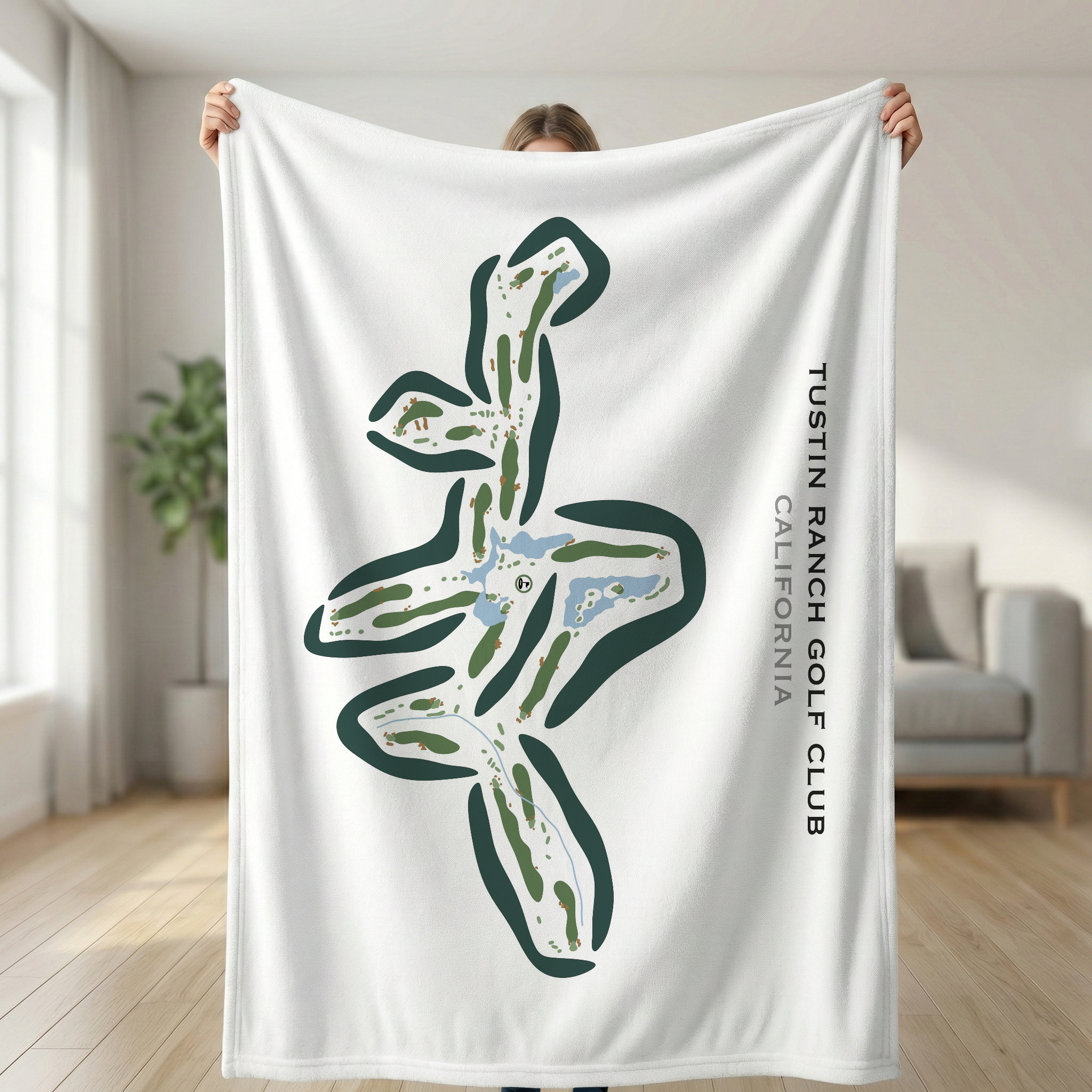 Tustin Ranch Golf Club, California - Printed Golf Courses