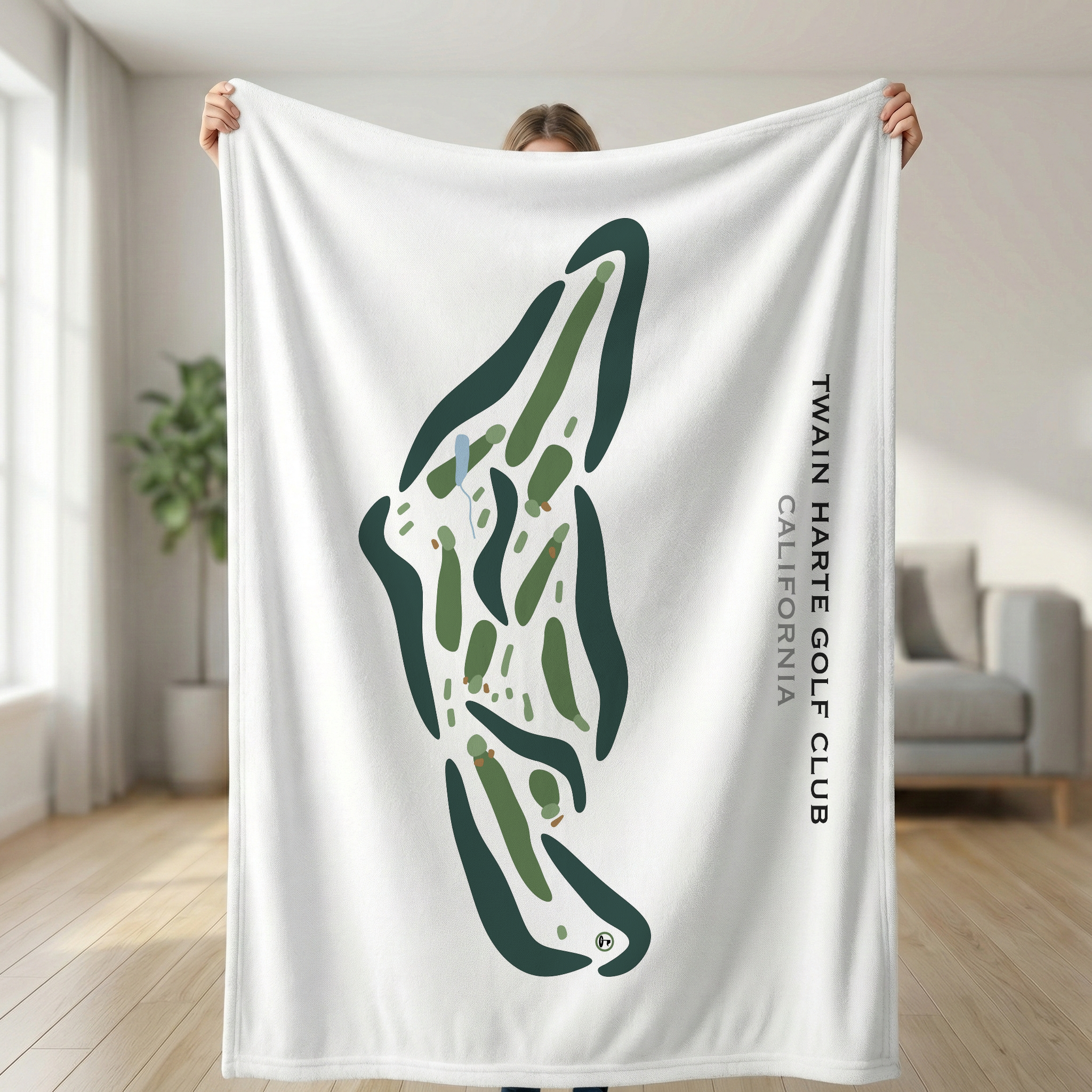 Twain Harte Golf Club, California - Printed Golf Courses