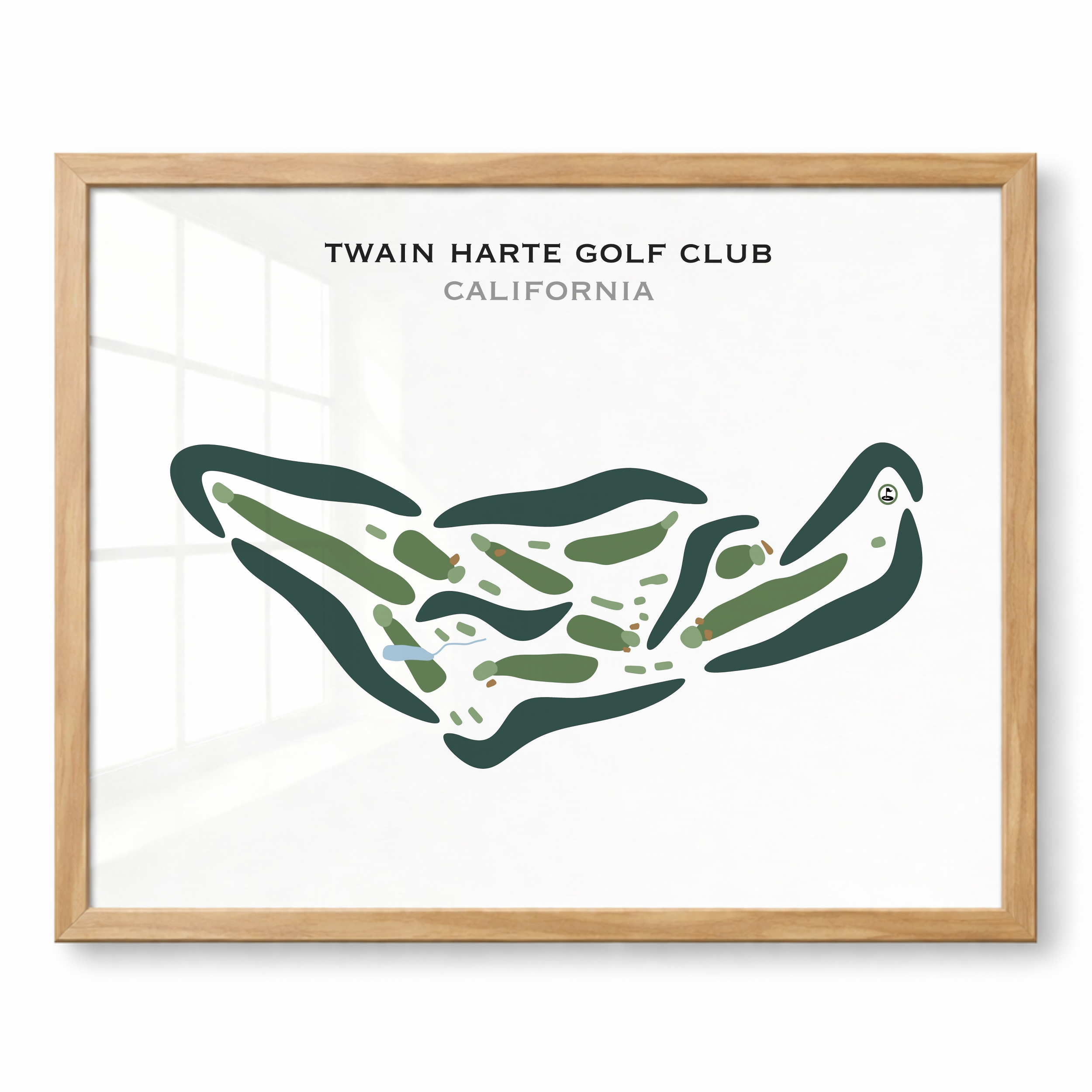 Twain Harte Golf Club, California - Printed Golf Courses