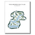 Twin Bridges Golf Club, Alabama - Printed Golf Courses