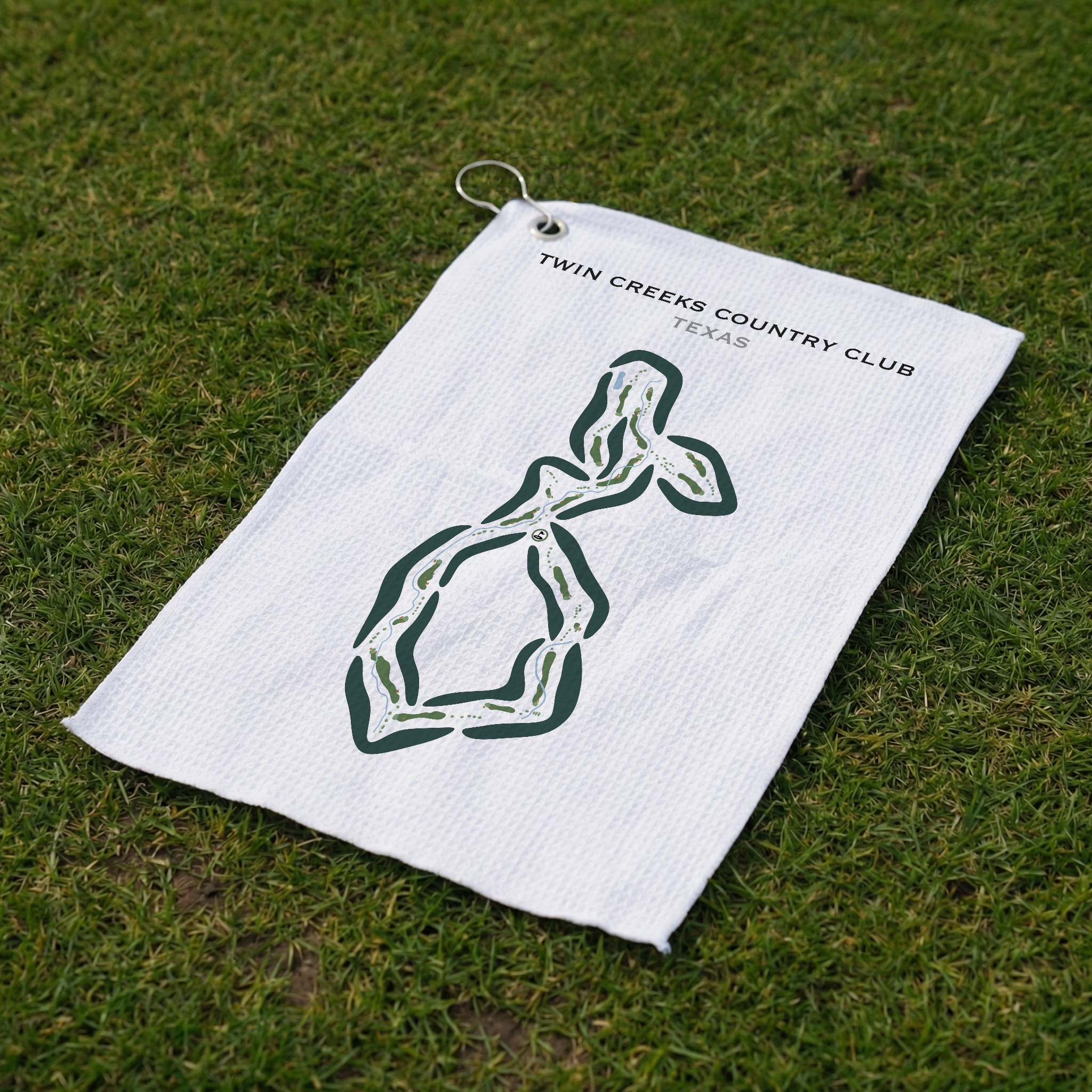 Twin Creeks Country Club, Texas - Printed Golf Course