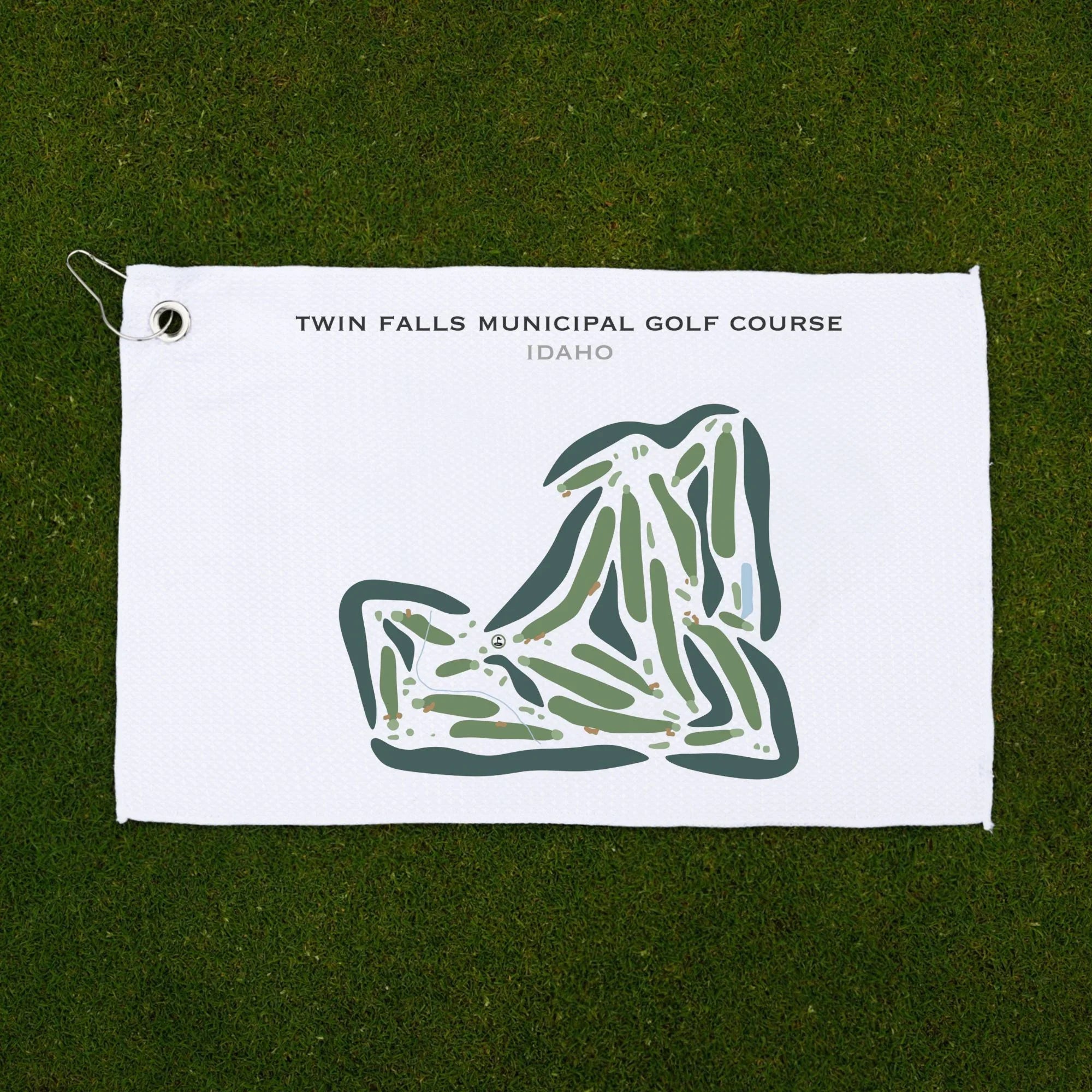 Twin Falls Municipal Golf Course, Idaho - Printed Golf Courses