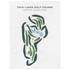 Twin Lakes Golf Course, North Carolina - Printed Golf Courses
