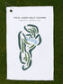 Twin Lakes Golf Course, North Carolina - Printed Golf Courses