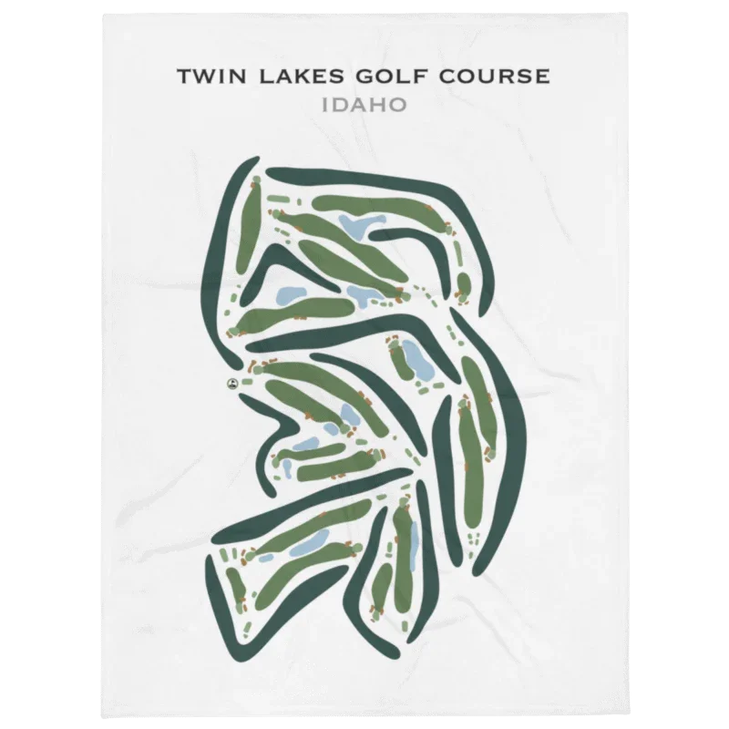 Twin Lakes Golf Course, Idaho - Printed Golf Courses