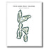 Twin Oaks Golf Course, California - Printed Golf Courses