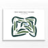 Twin Oaks Golf Course, Illinois - Printed Golf Courses
