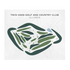 Twin Oaks Golf and Country Club, Illinois - Printed Golf Courses