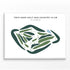 Twin Oaks Golf and Country Club, Illinois - Printed Golf Courses