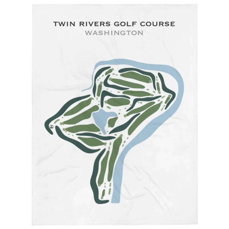 Twin Rivers Golf Course, Washington - Printed Golf Courses