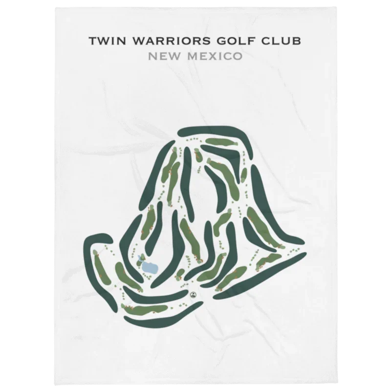 Twin Warriors Golf Club, New Mexico - Printed Golf Courses