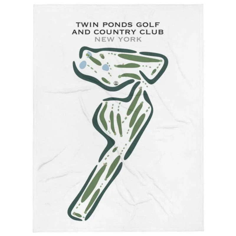 Twin Ponds Golf & Country Club, New York - Printed Golf Courses