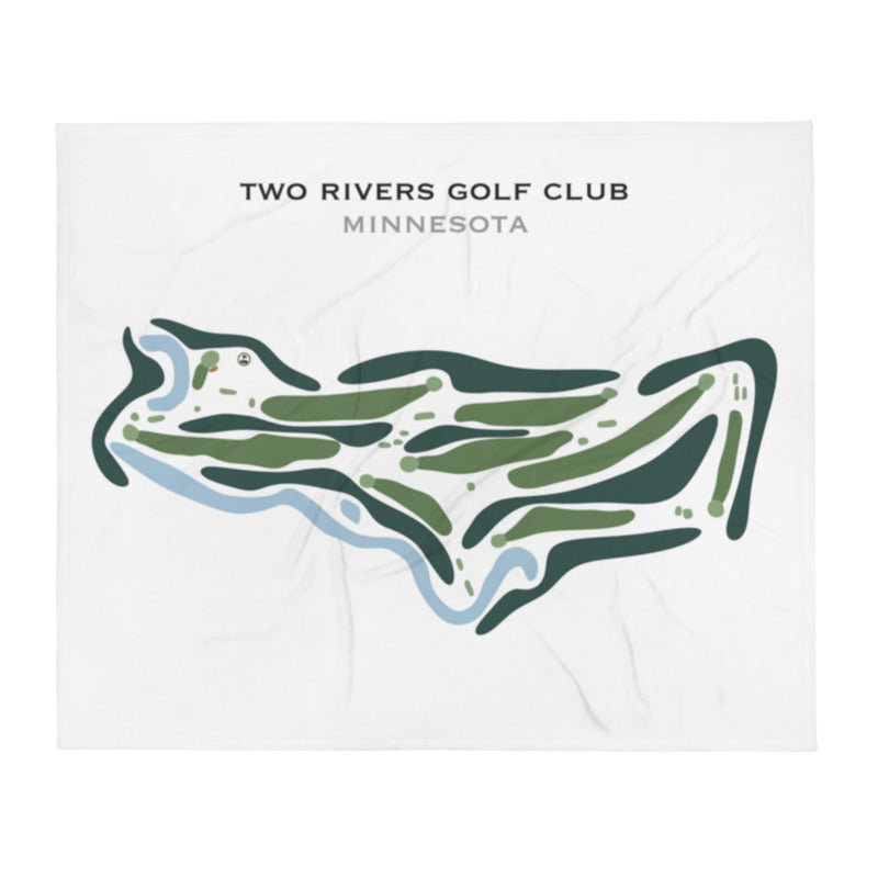 Two Rivers Golf Club, Minnesota - Printed Golf Course