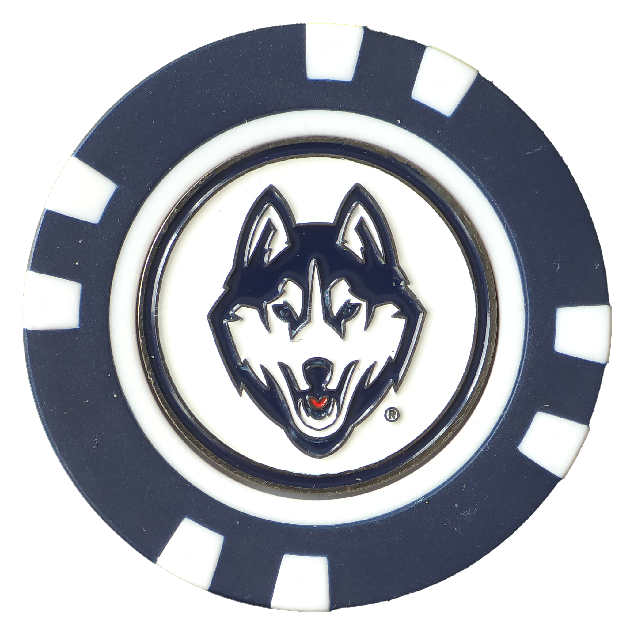 Officially Licensed UConn Huskies Poker Chip Ball Marker