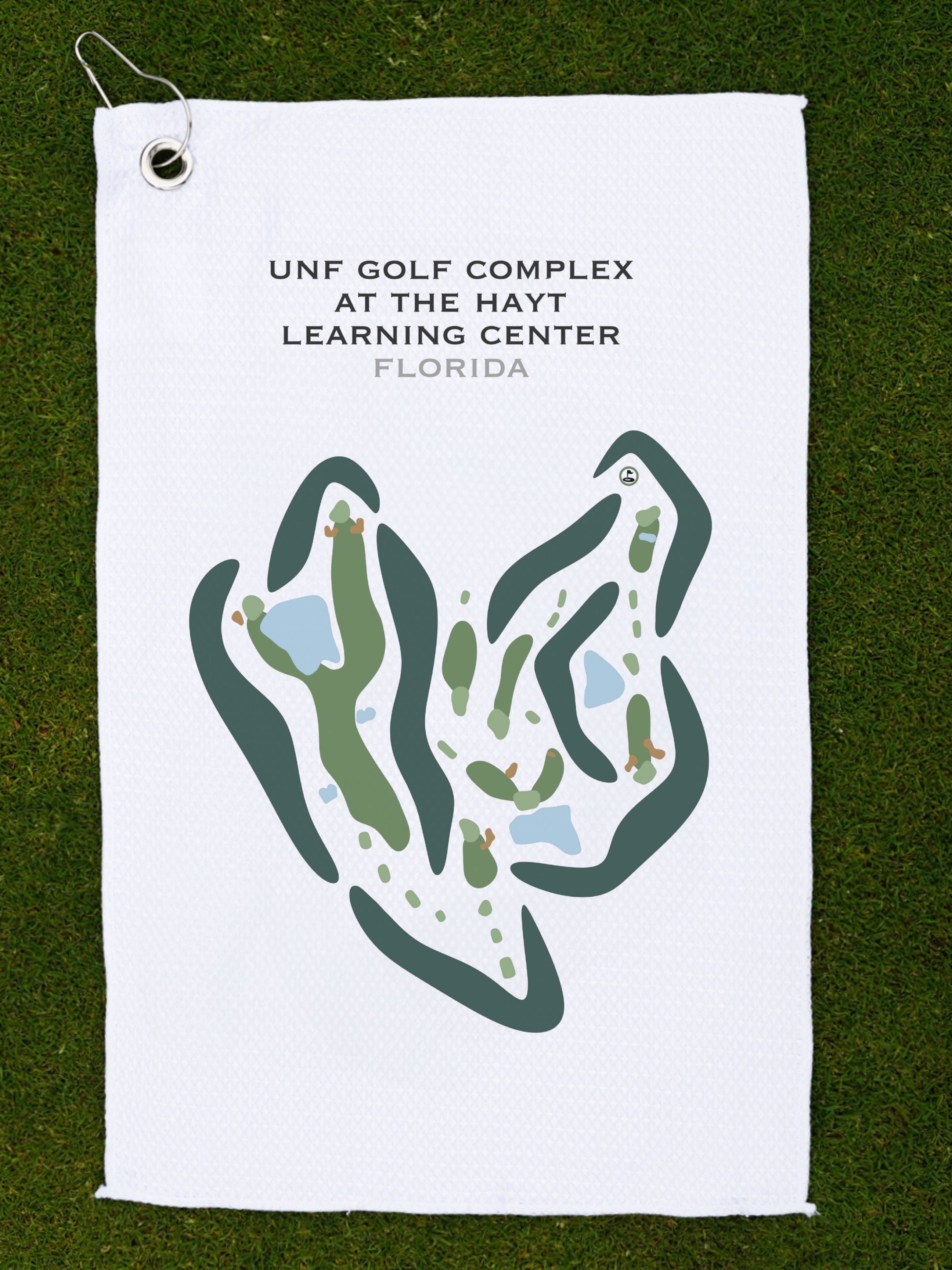 UNF Golf Complex at the Hayt Learning Center, Florida - Printed Golf Courses