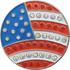 USA Flag Crystal Ball Marker & Hat Clip by ReadyGOLF