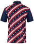 USA Stars and Bars Mens Golf Polo Shirt by ReadyGOLF