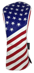 USA Flag Embroidered Driver Headcover by ReadyGOLF