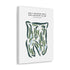 Ubly Heights Golf & Country Club, Michigan - Printed Golf Courses