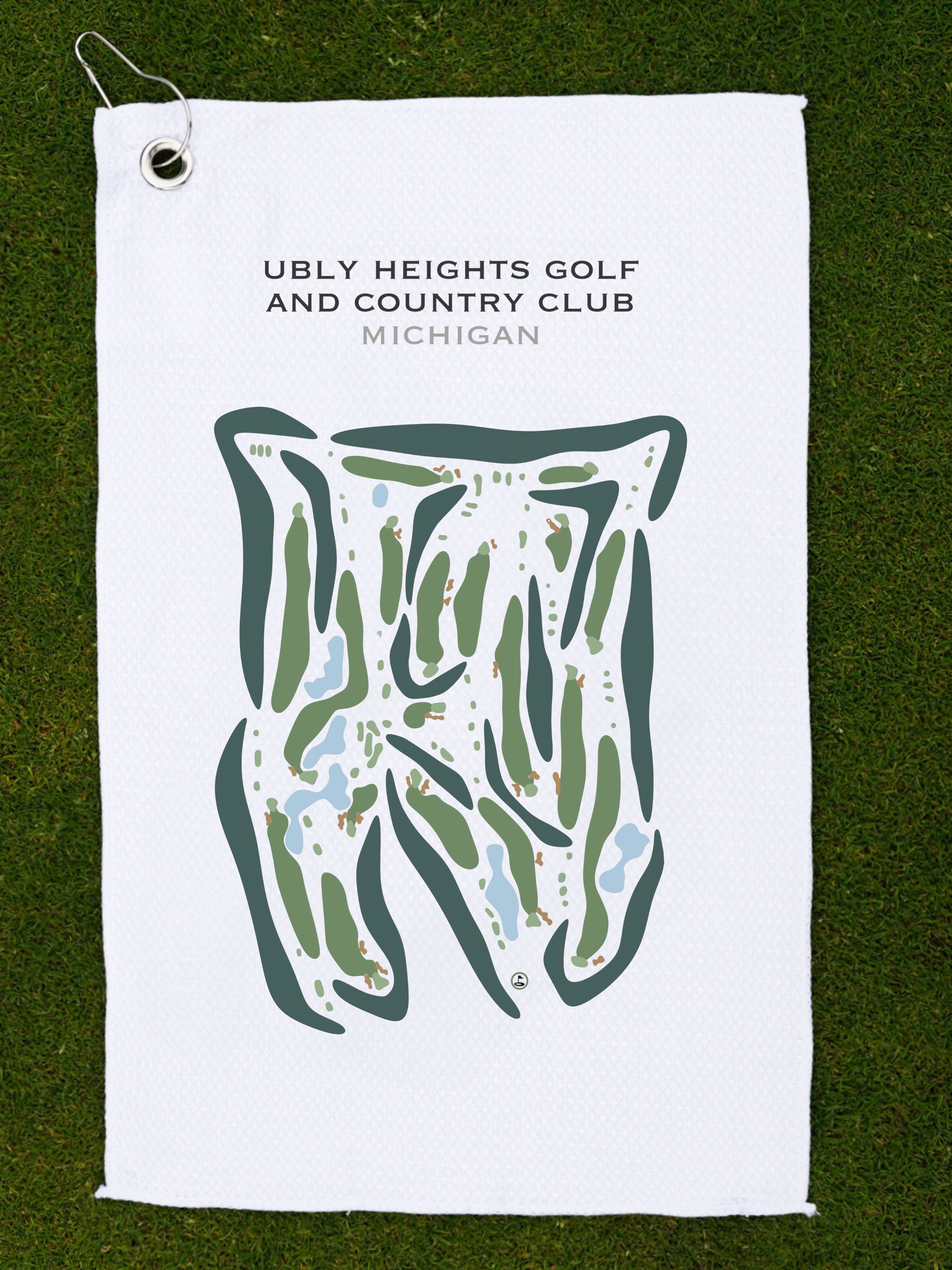 Ubly Heights Golf & Country Club, Michigan - Printed Golf Courses