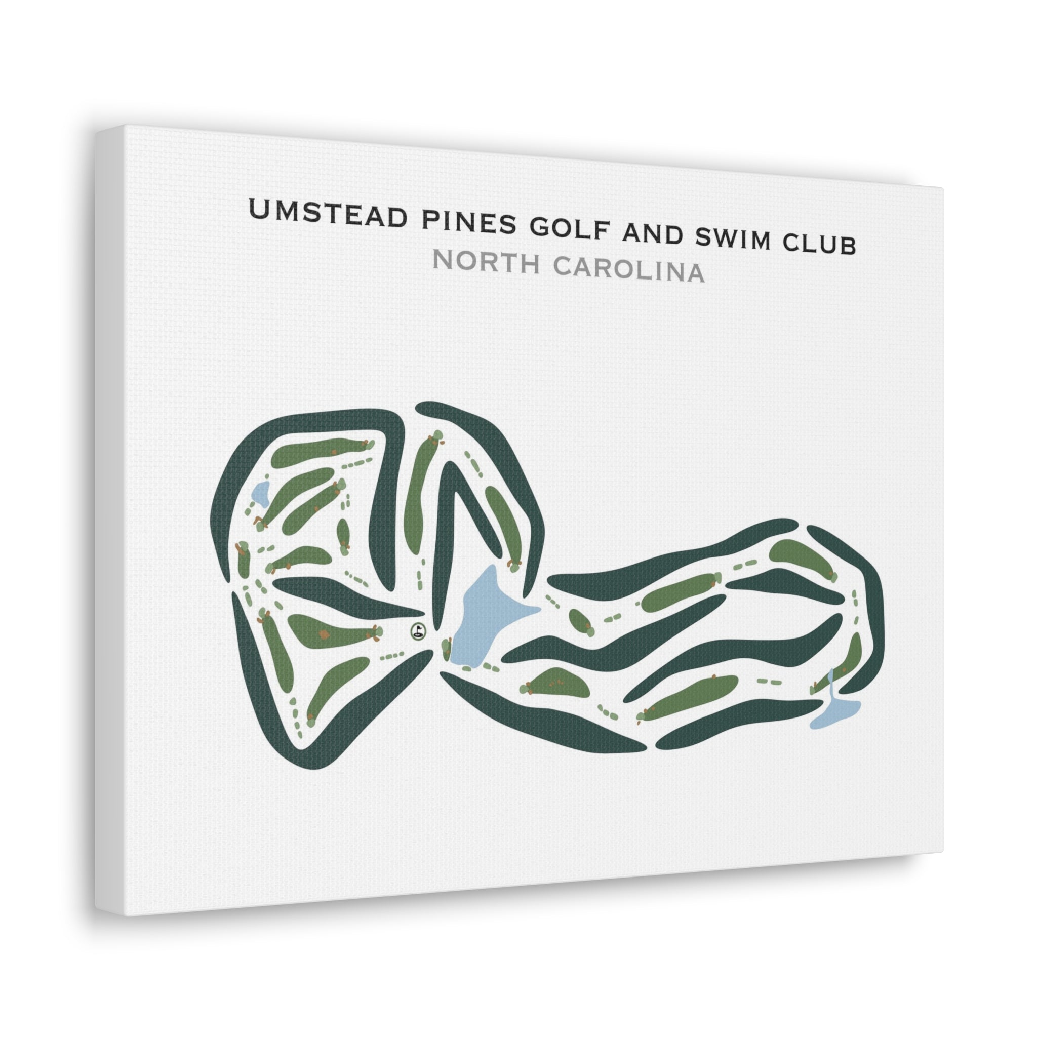 Umstead Pines Golf and Swim Club, North Carolina - Printed Golf Courses