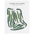 Unicorn Golf Course, Massachusetts - Printed Golf Course