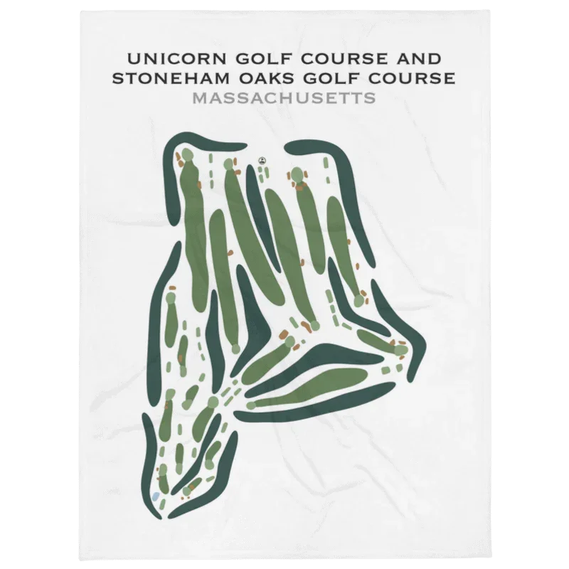 Unicorn Golf Course & Stoneham Oaks Golf Course, Massachusetts - Printed Golf Course