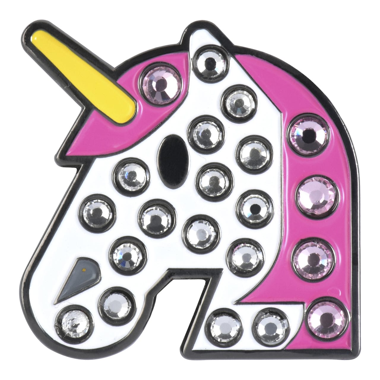 Unicorn Ball Marker & Hat Clip with Crystals by ReadyGOLF