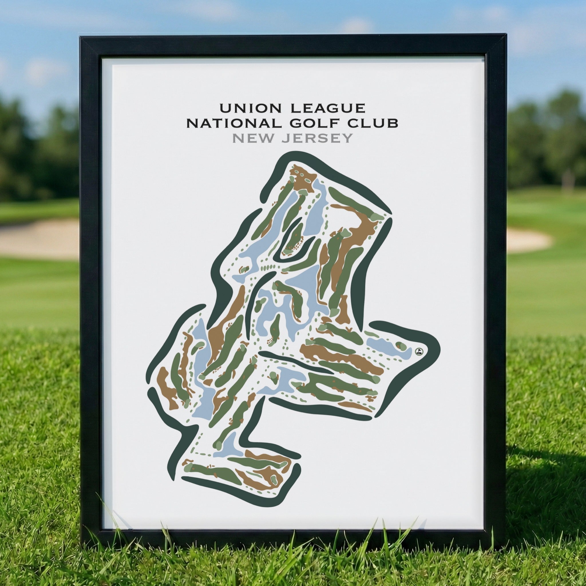 Union League National Golf Club, New Jersey - Printed Golf Courses