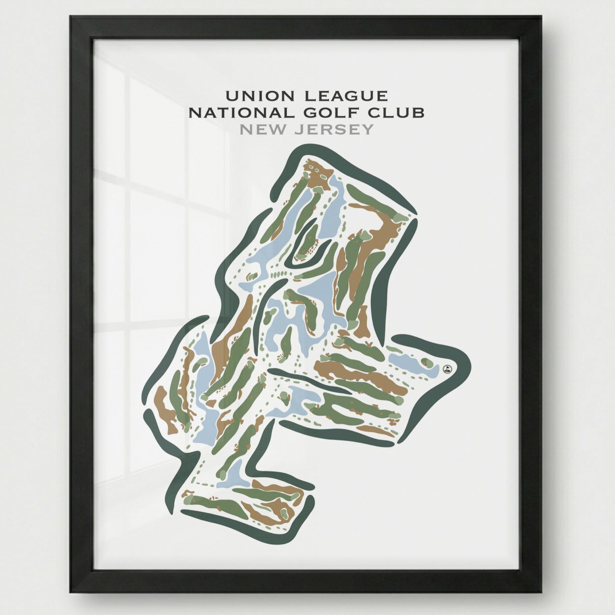 Union League National Golf Club, New Jersey - Printed Golf Courses