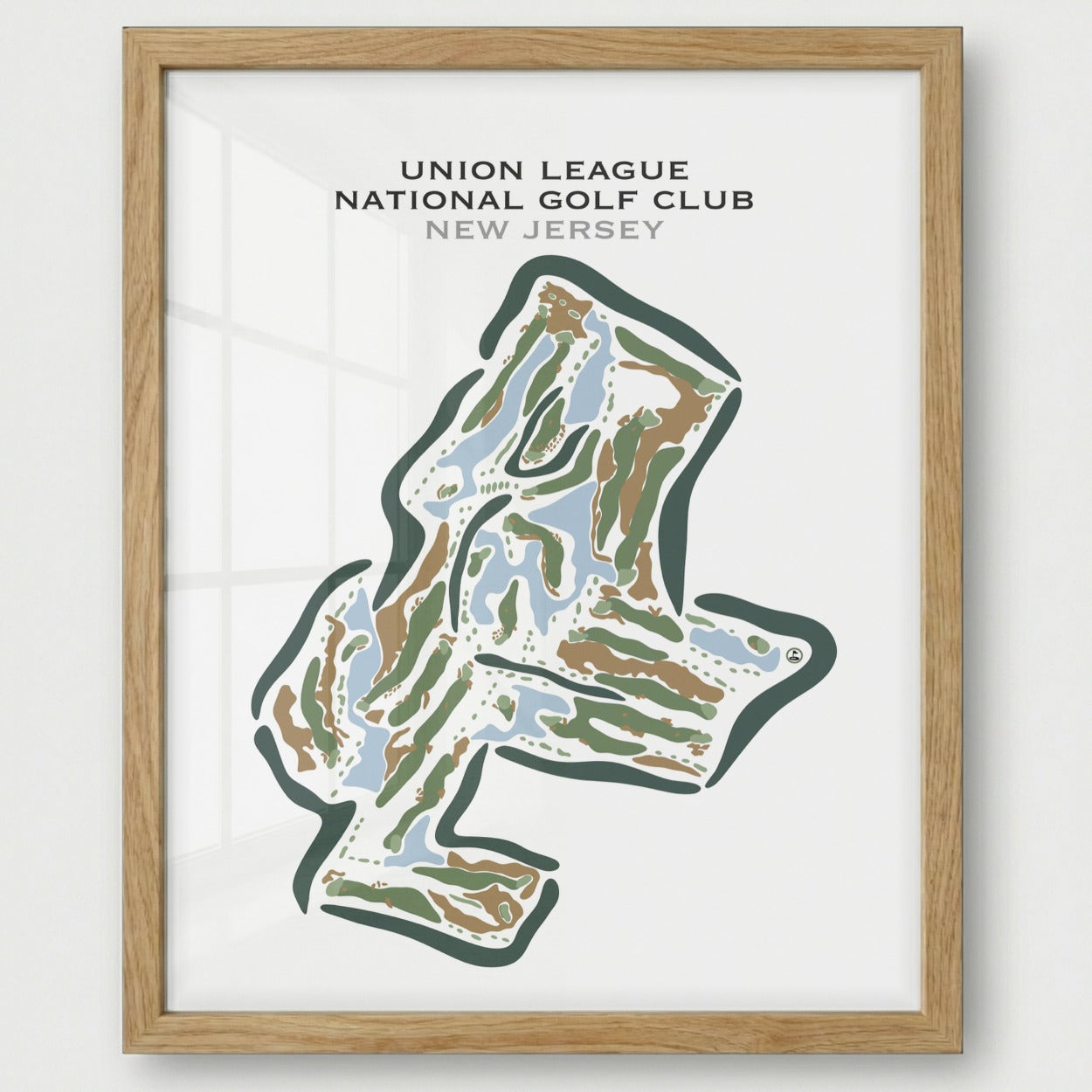 Union League National Golf Club, New Jersey - Printed Golf Courses